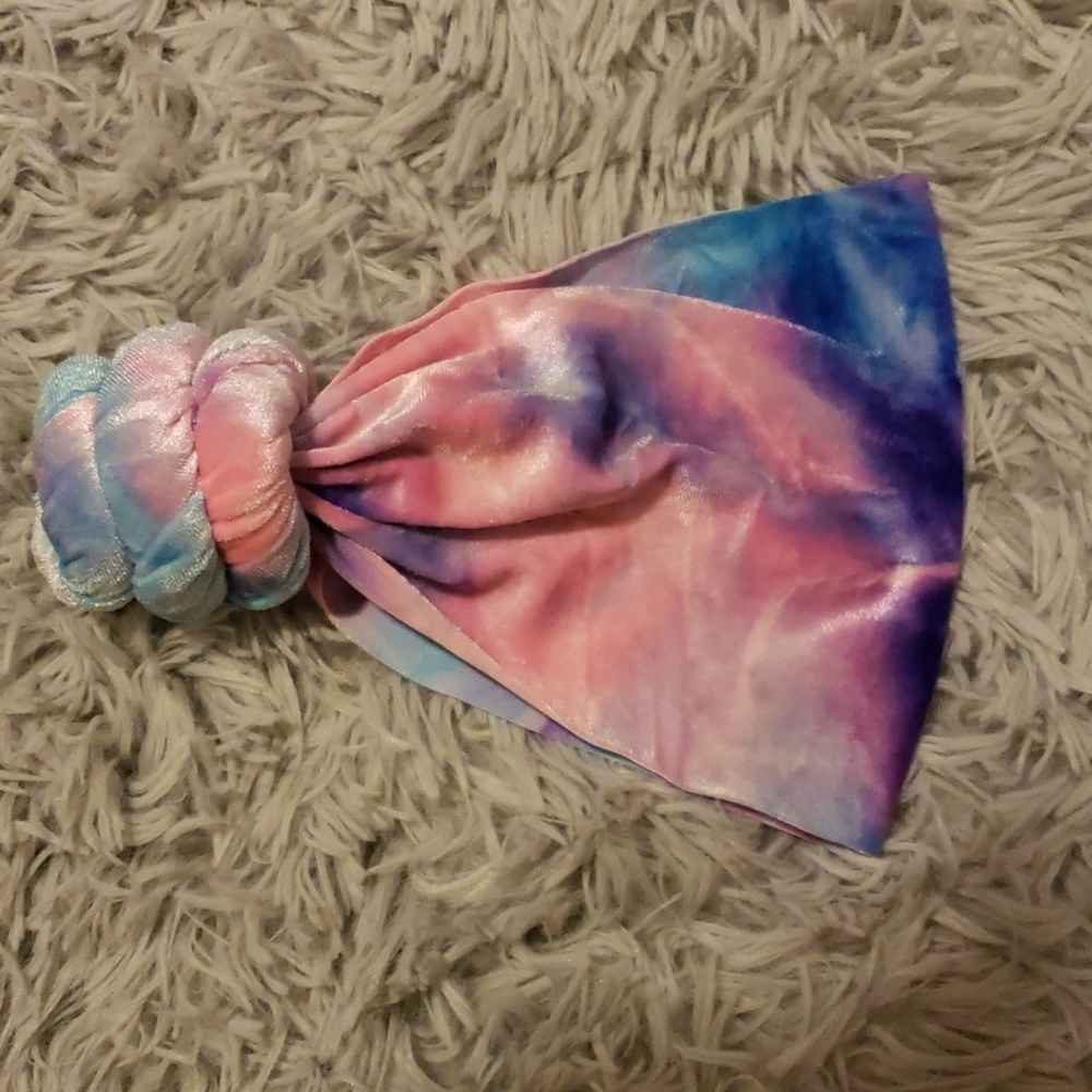 Cotton Candy Top knot